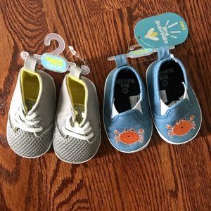 LIGHTNING BUG BABY SLIP-ON SHOES Sz 3 (6-9 mo) NEW NWT